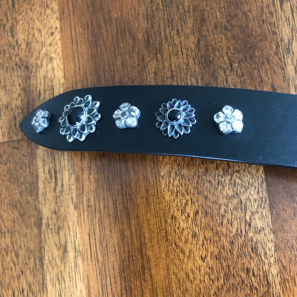 NEW $285 ISABEL MARANT Lecce Studded Leather Belt in Black in size Small! - Picture 9 of 16